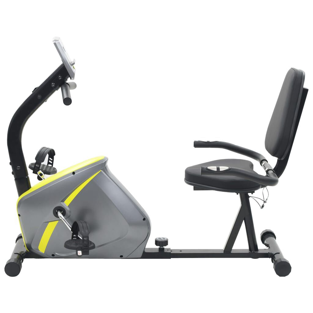 vidaXL Ligfiets met hartslagmeter