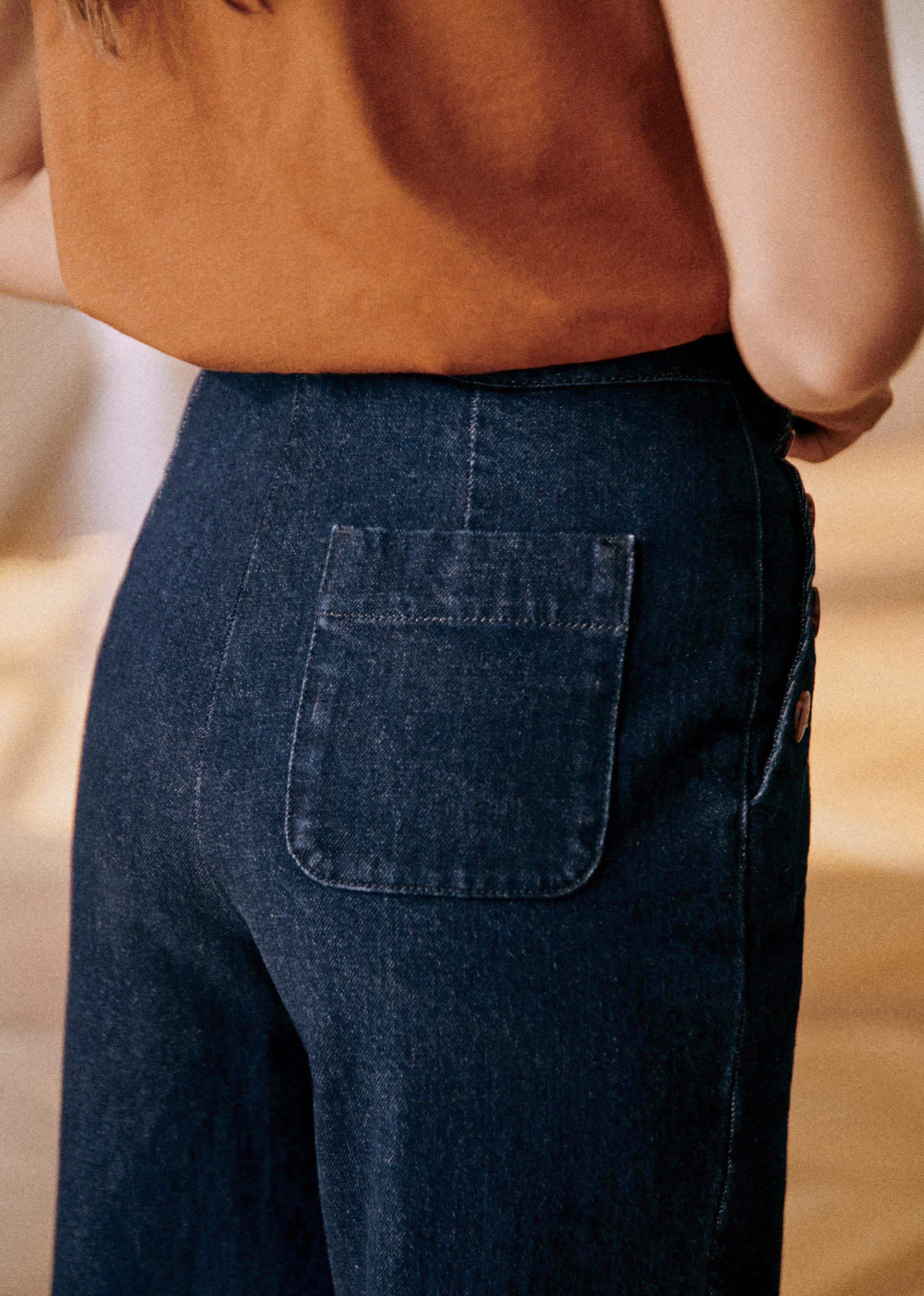 Pantalon Marino - Denim - E-SHOP/BAS Pantalons 5905613