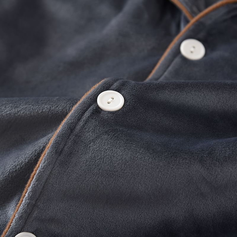 Dogini - Pyjamaset: effen shirt + broek