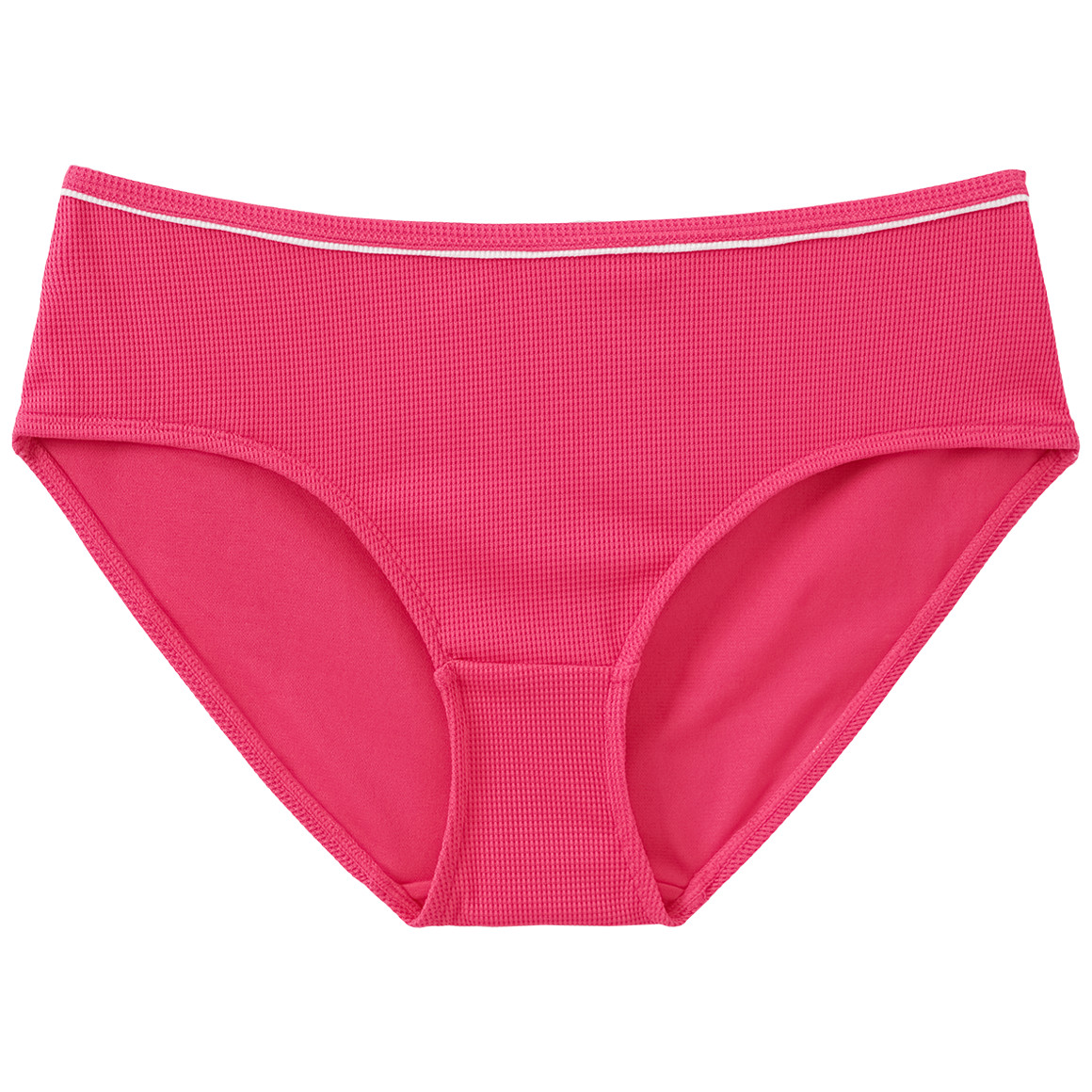 Jonas Nielsen Damen Bade-Slip mit strukturiertem Material pink