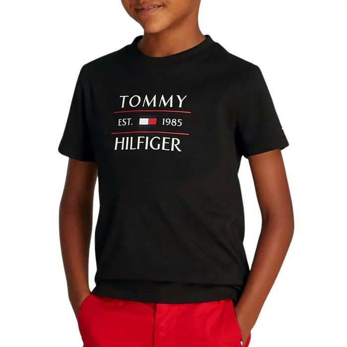 Tommy Hilfiger Flag Crew Shirt Junior