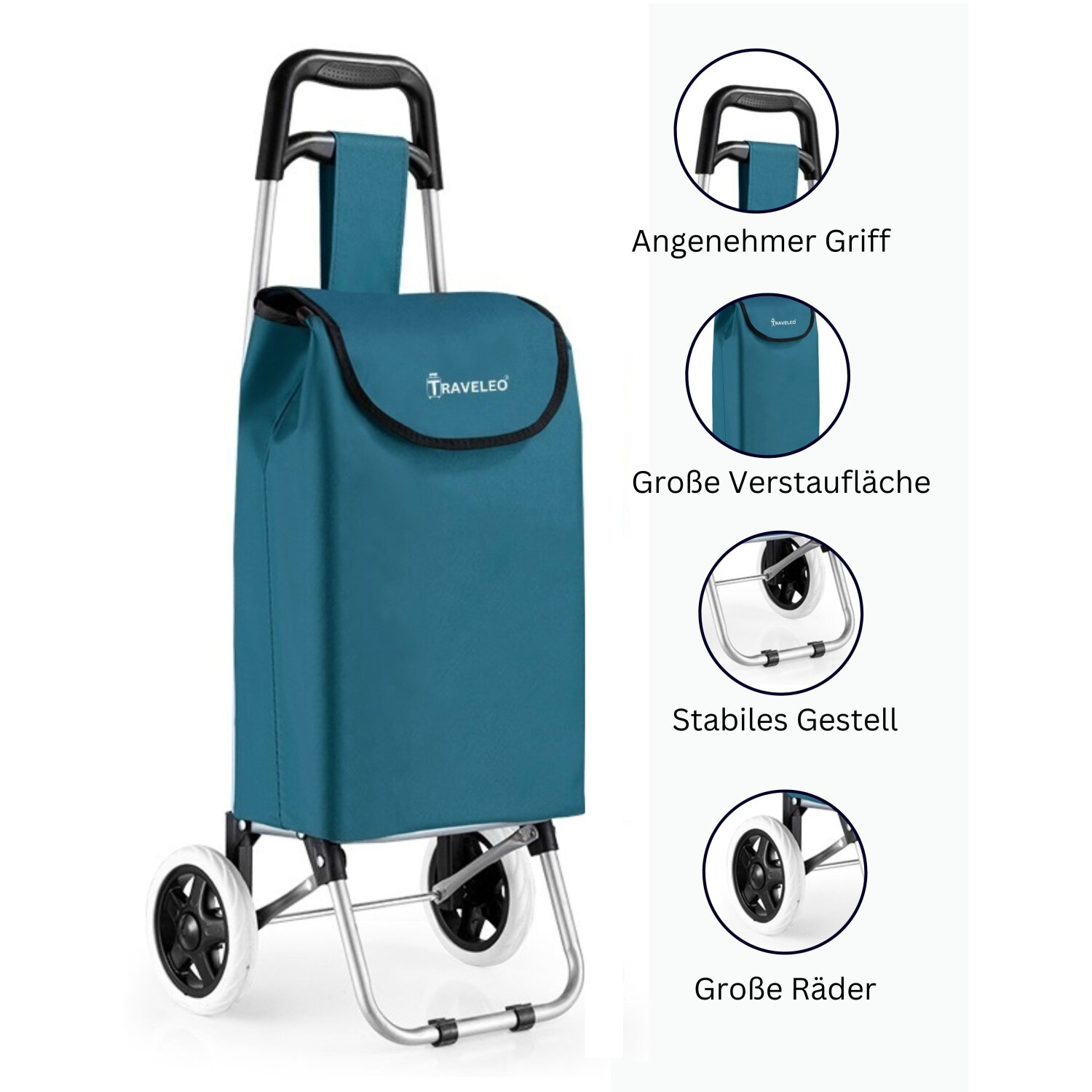 27L Einkauf Trolley Einkaufswagen Shopping