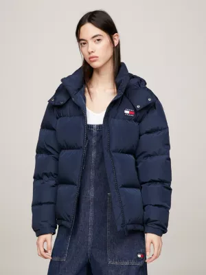 Jaqueta puffer Alaska com capuz