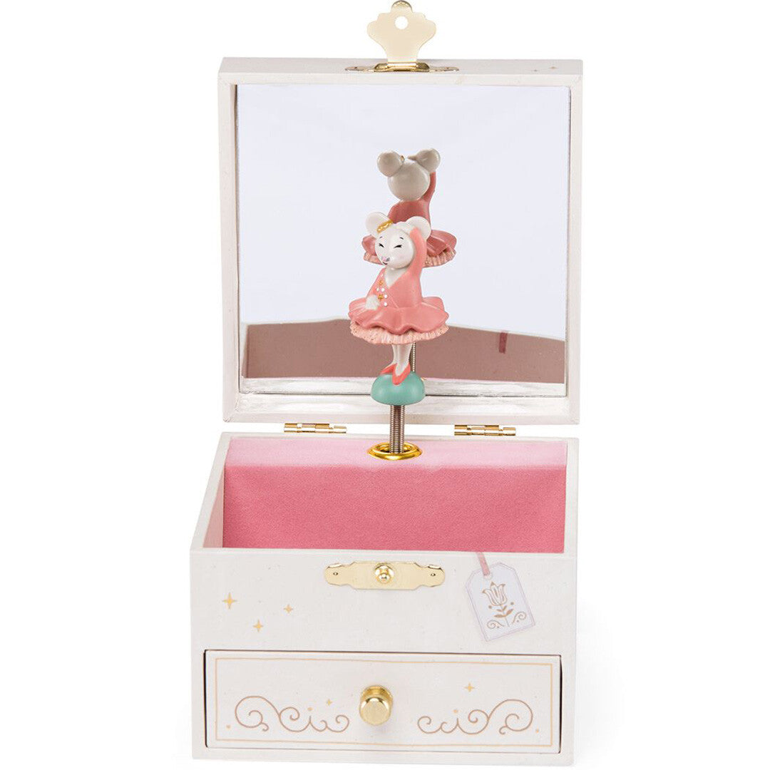 Moulin roty sieradendoosje met muziek muis