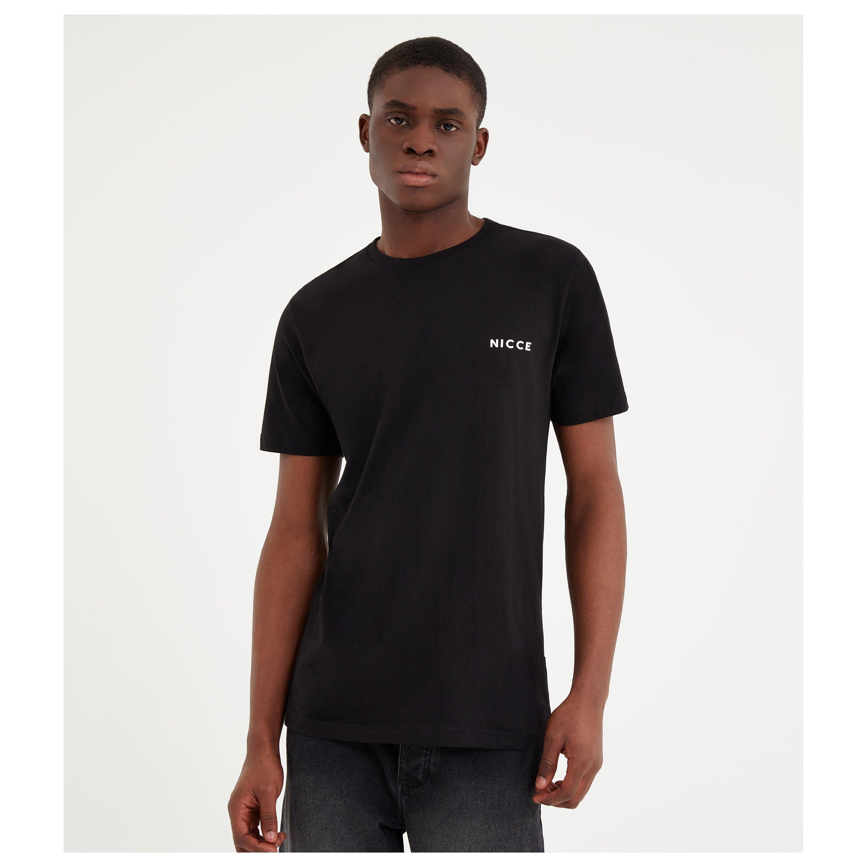 Nicce Nicce Chest Logo T Shirt Mens