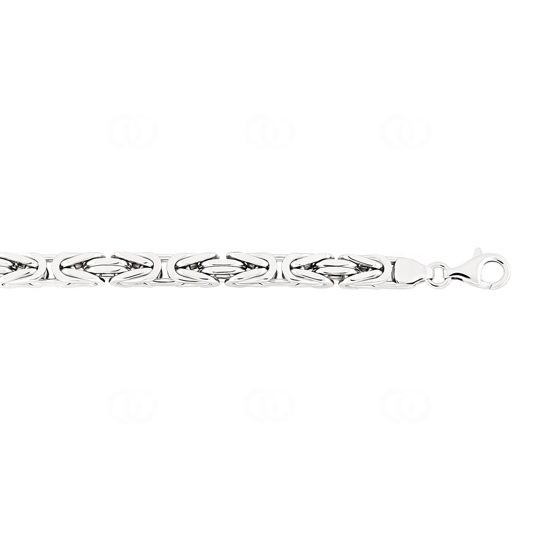 Königsarmband klassisch 925 Silber 7.0mm