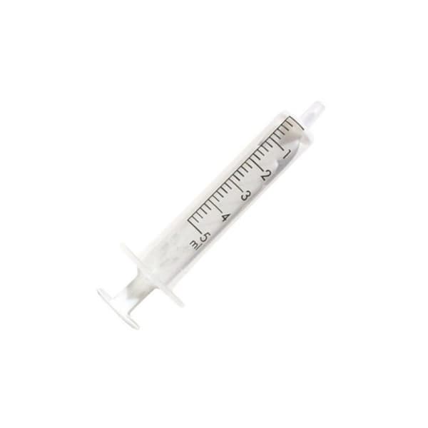Sett med 65 produkter. Sterilisert og gradert sprøyte 5ml