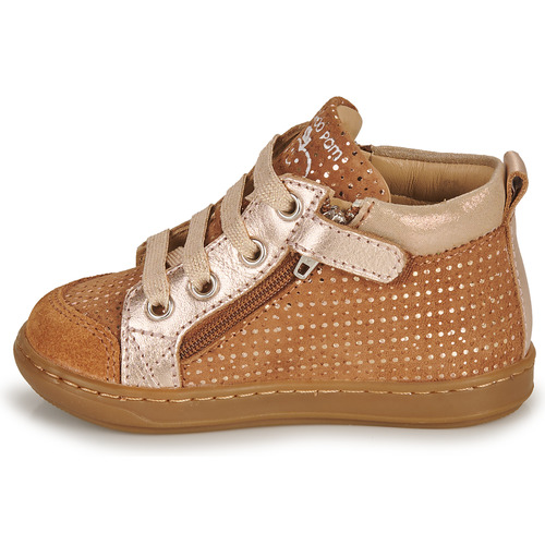Shoo Pom - BOUBA BI ZIP - Marron / Doré