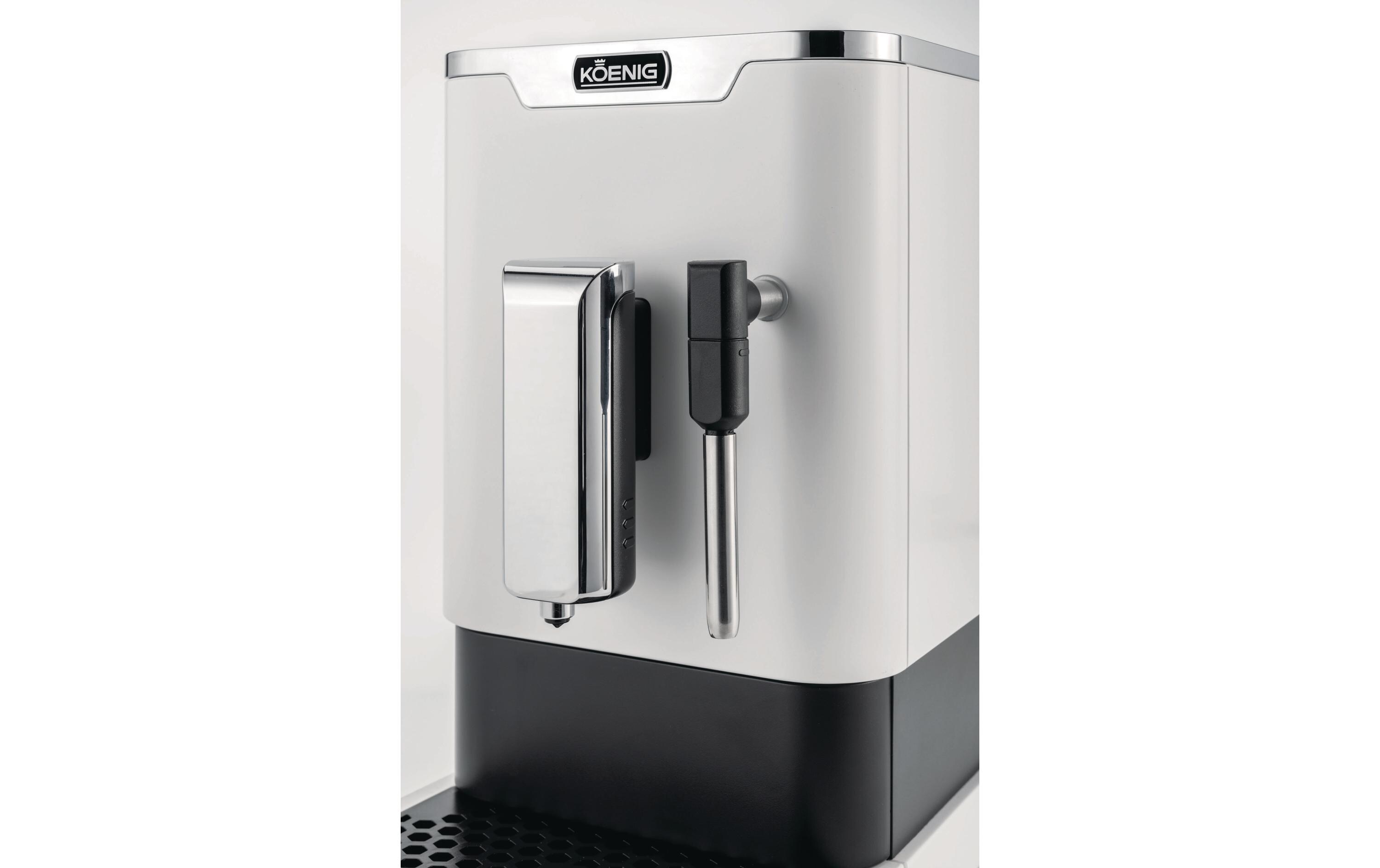 Kaffeevollautomat Finessa Milk Weiss, Schwarz<br>Kompakter Kaffeevollautomat