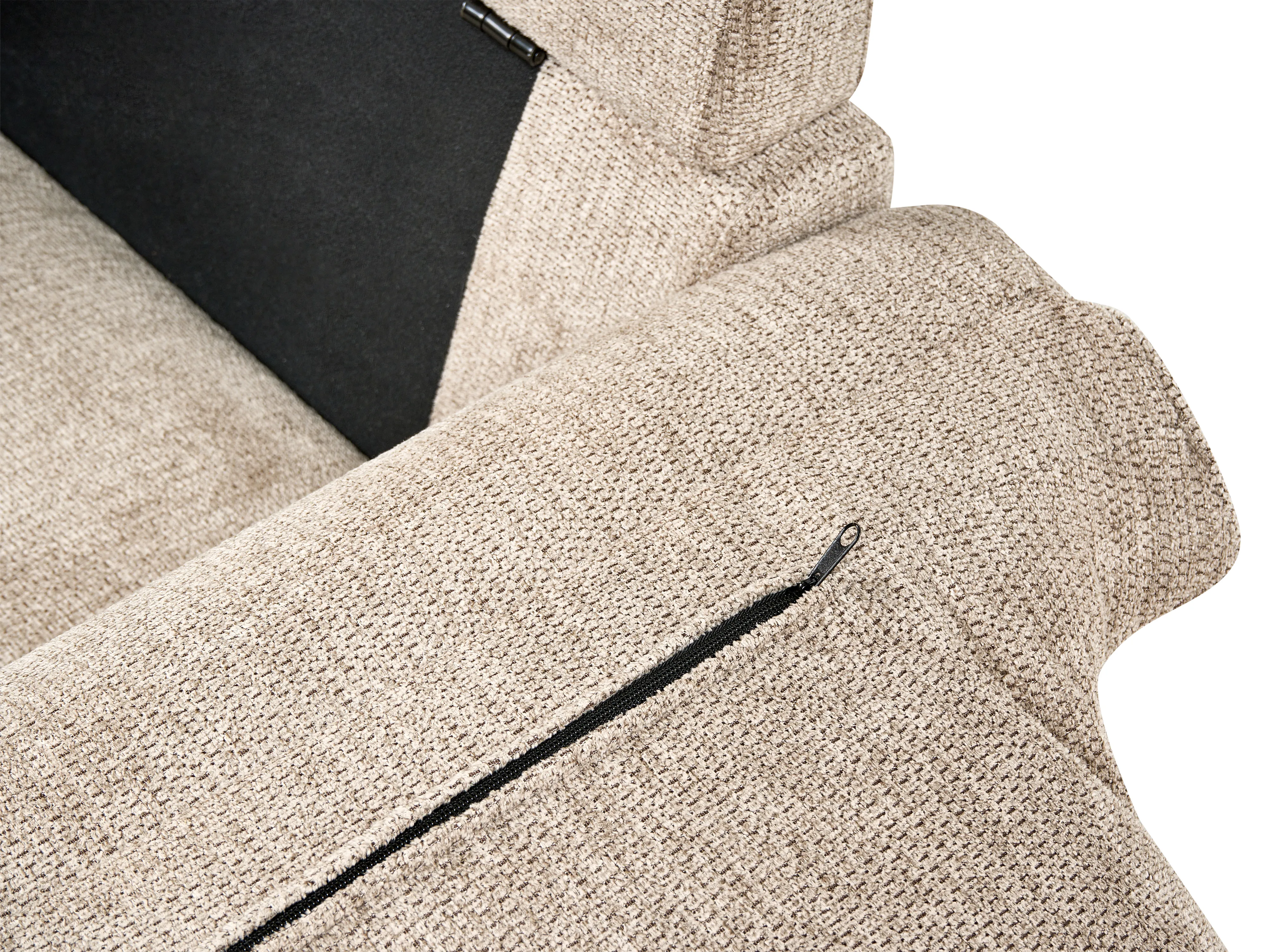 Bank 2-zits GETA Stof Taupe