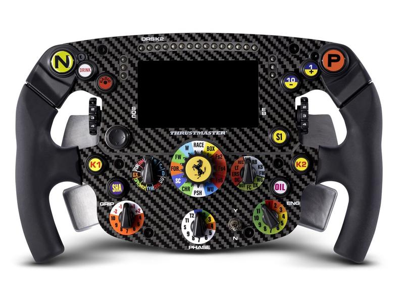 Thrustmaster Lenkrad Ferrari SF1000 Formula Edition (Add-On Erweiterung für Rennlenkradbasen