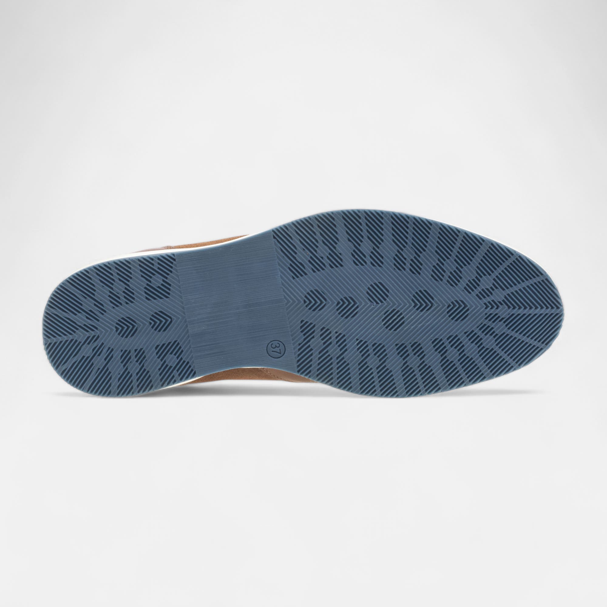 Derbies Garçon en cuir cognac