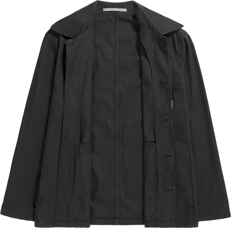 Norse Projects Norse Standard Twill Overshirt Sort