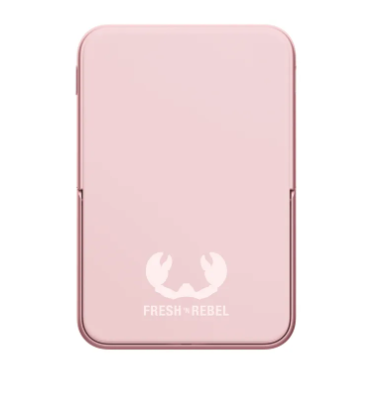 (20W) 5000mAh Dual USB C Powerbank Power Delivery Ladegerät   Kickstand (2PBM5000PP) - Pastel Pink