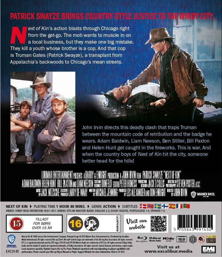 Hævntørst / Next Of Kin - 1989 - Blu-Ray
