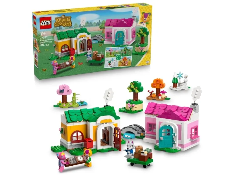 LEGO® Animal Crossing™ 77057 Kreative huse: Sjove årstider