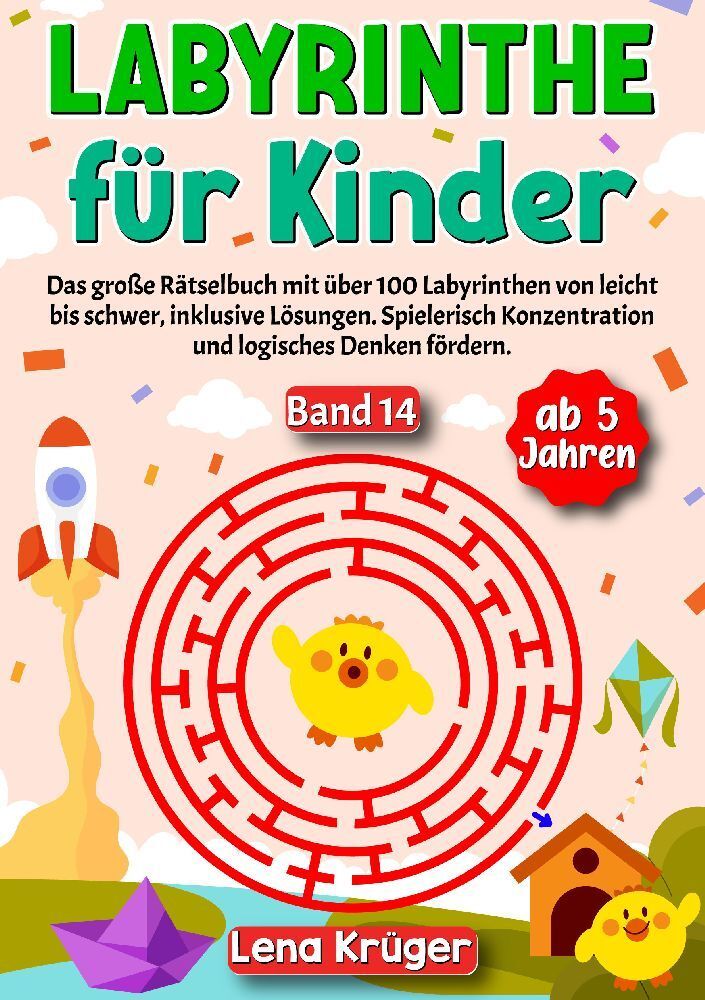 Labyrinthe für Kinder ab 5 Jahren - Band 14