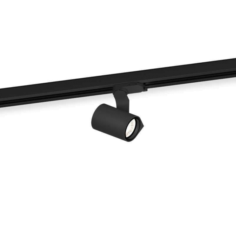 Wever Ducré Sqube railspot 3.0 zwart LED 20W 2700K