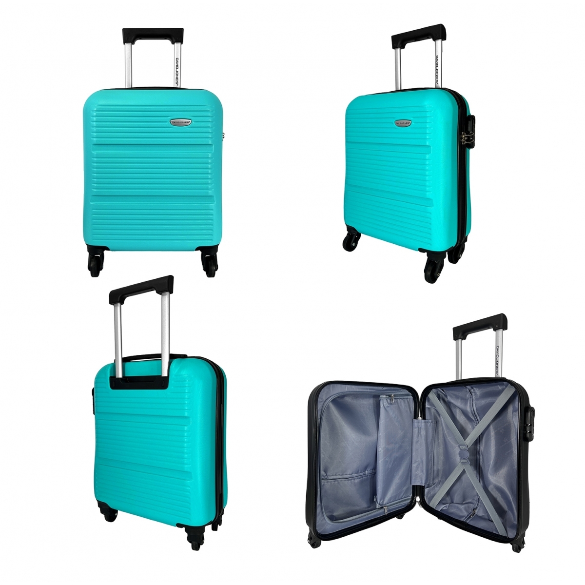 David Jones Valise cabine XS underseat rigide David Jones ABS 45cm