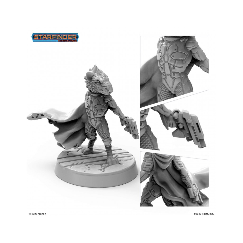 Starfinder - Ysoki Bounty Hunter