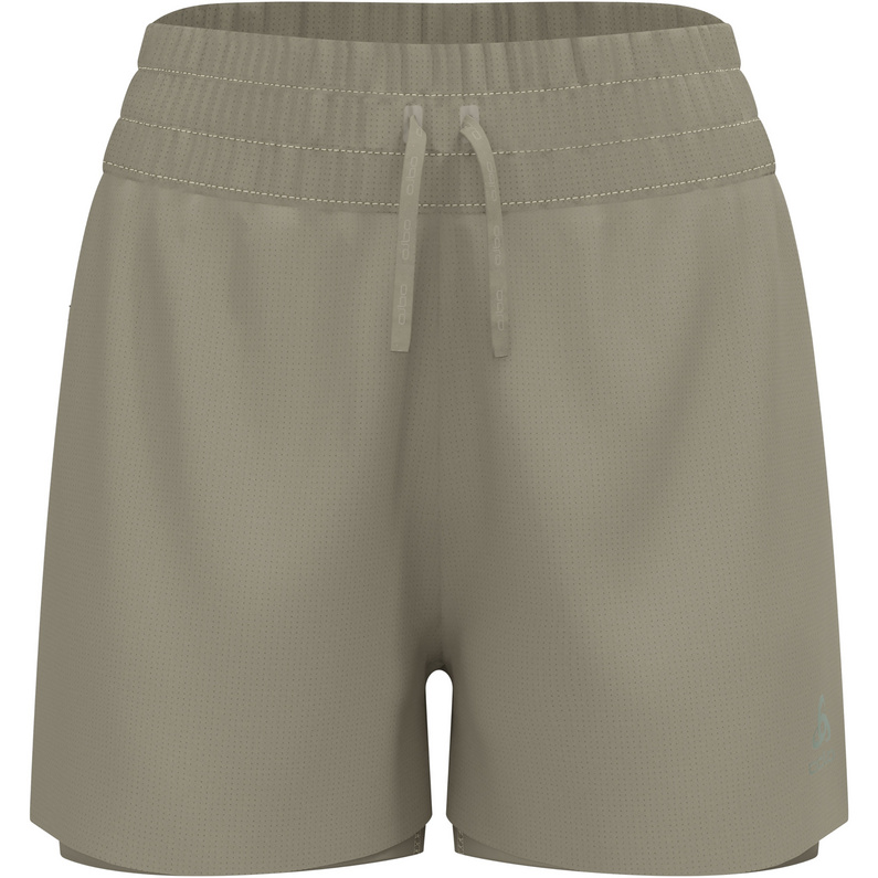 Odlo Damen Zeroweight 3 Inch 2-in-1 Shorts