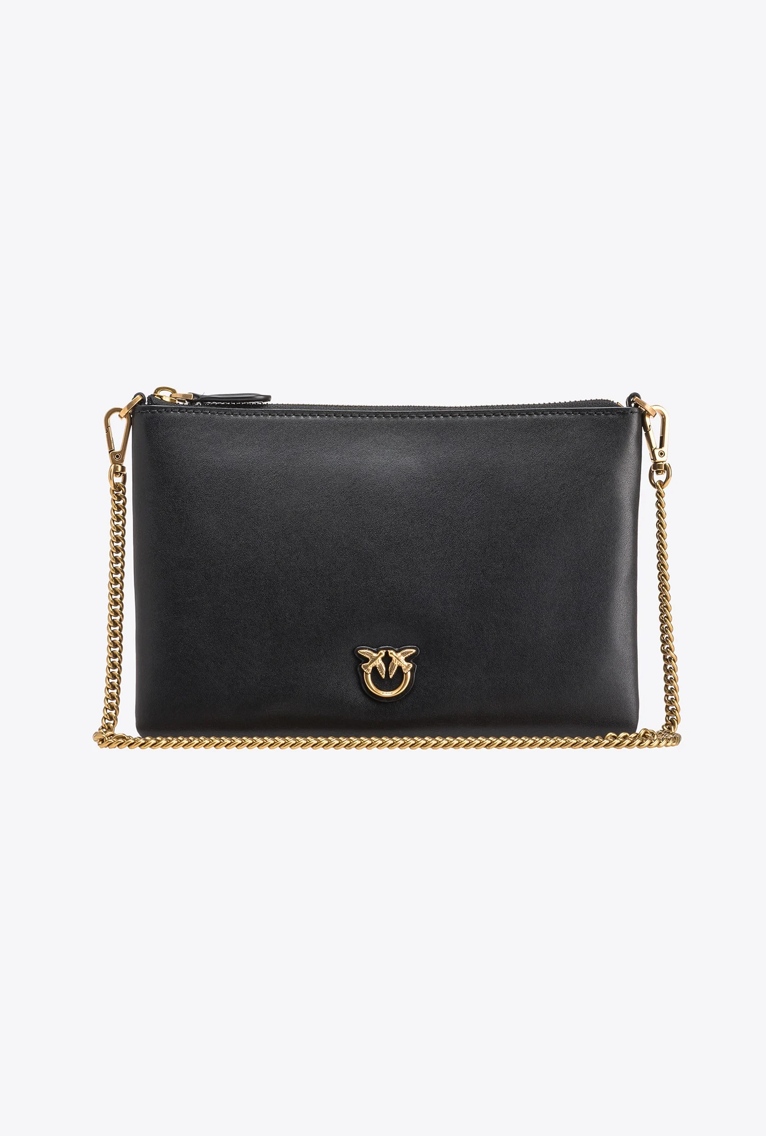 Classic flat love bag simply | Noir