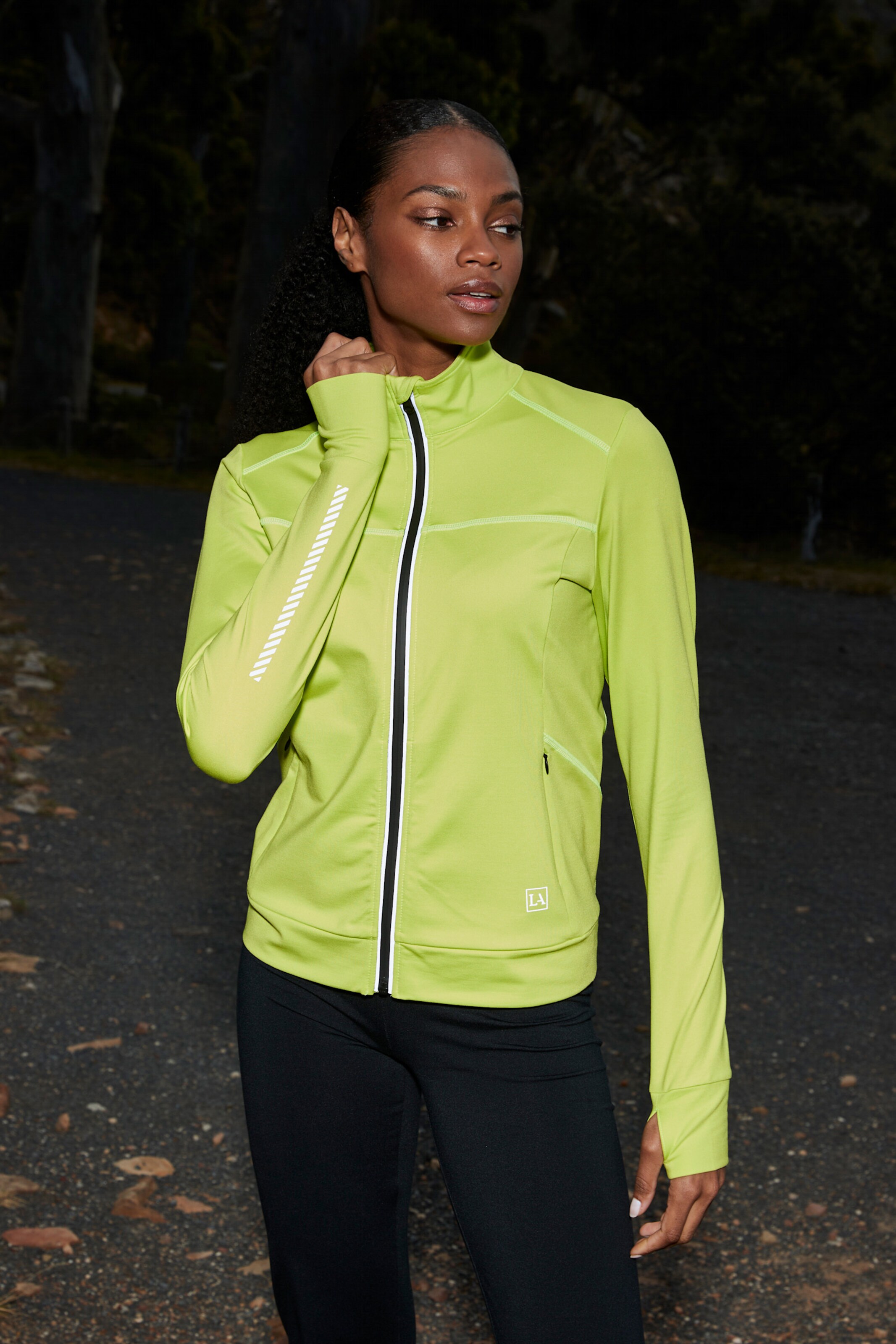 LASCANA ACTIVE Laufjacke in lime