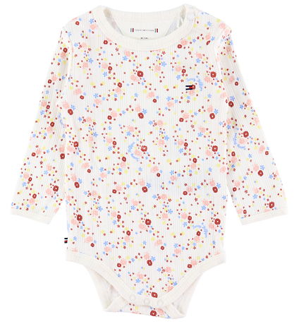 Tommy Hilfiger GiftBox - Bodys L/æ - 3er-Pack - Ancient White Fl