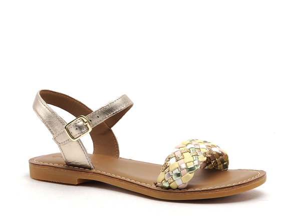 Shoo pom nu pieds enfant lazar kate multicolore