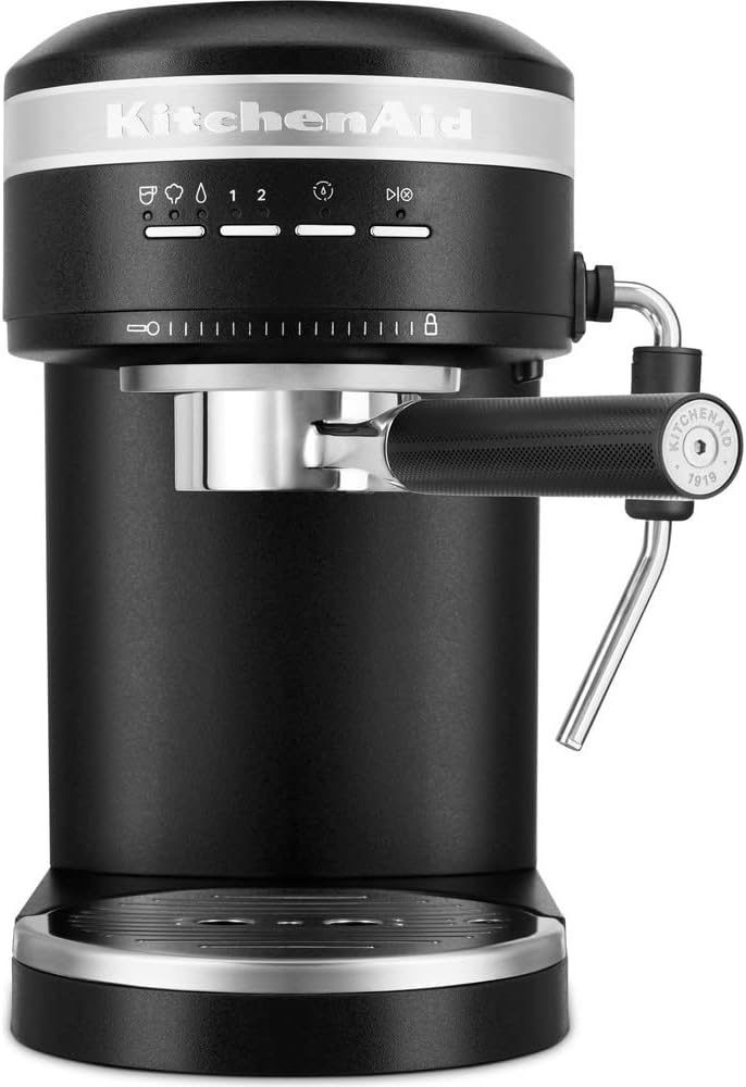 KitchenAid ESPRESSOMASCHINE - ARTISAN - GUSSEISEN SCHWARZ 5KES6503EBK