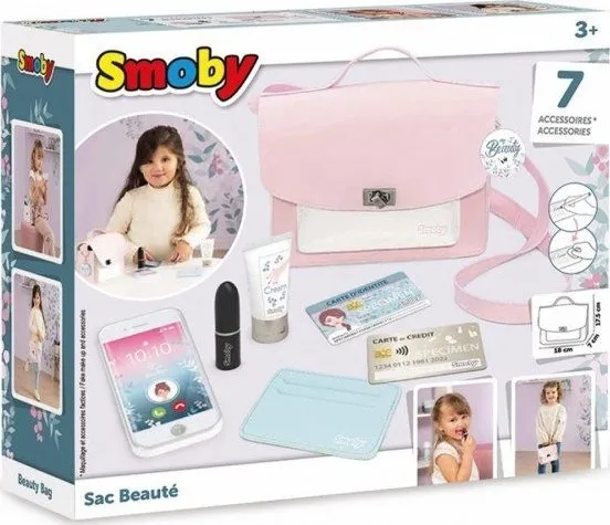 SMOBY Beauty pink skuldertaske 320160