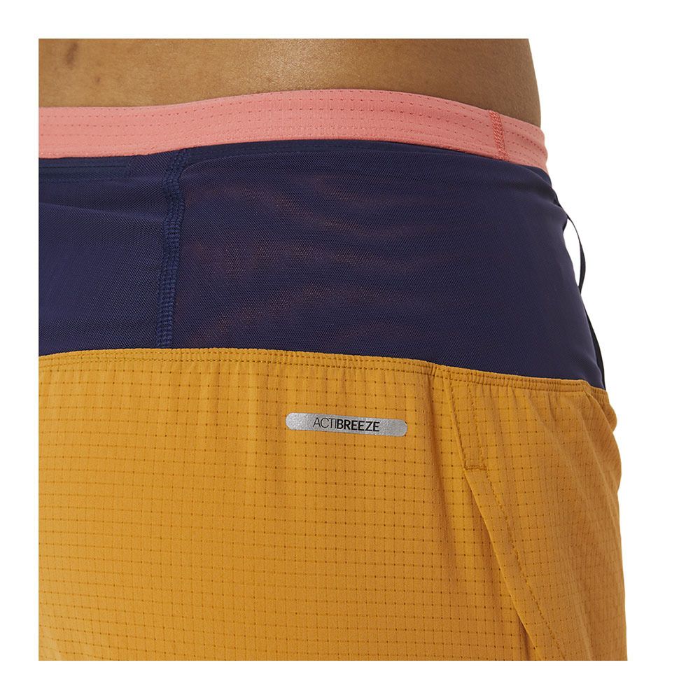 Asics FUJITRAIL™ 2-N-1 - Short Femme sandstorm/papaya