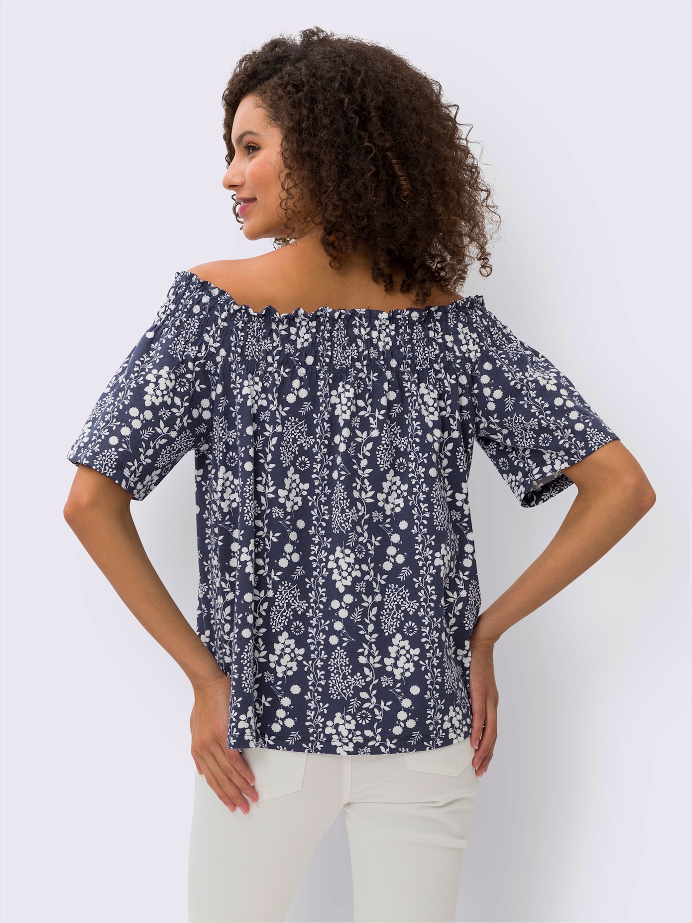 T-shirt carmen pur coton