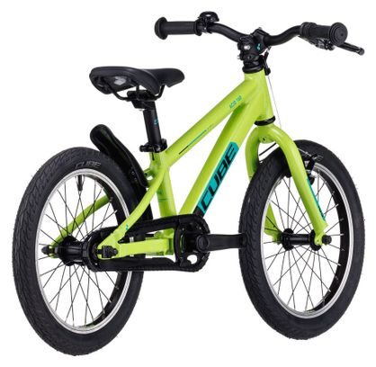 VTT Enfant Cube Cubie 160 RT Single Speed 16'' Vert  3 - 5 Ans