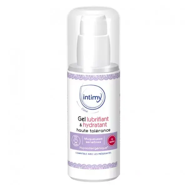 Gel lubrificante e hidratante de alta tolerância Intimy 150ml
