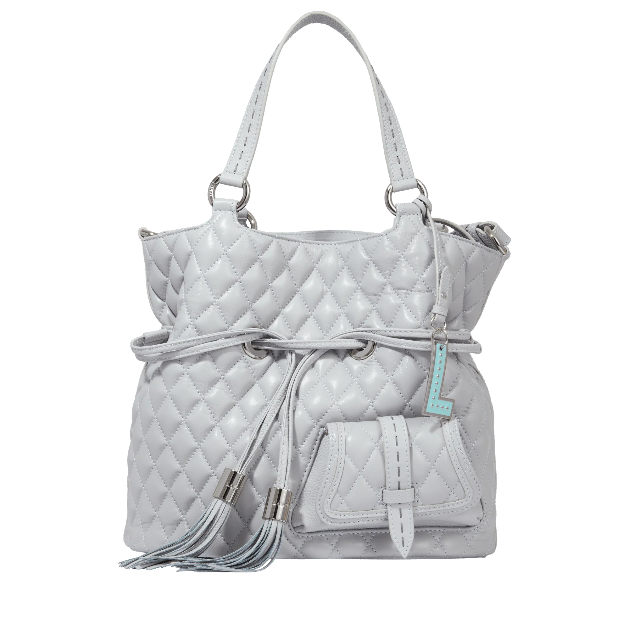 M bucket bag Premier Flirt de Lancel-Glace