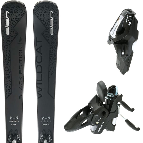 Pack ski ELAN WILDCAT 76 C BLK EDITION PS + ELX 11.0 GW SHIFT