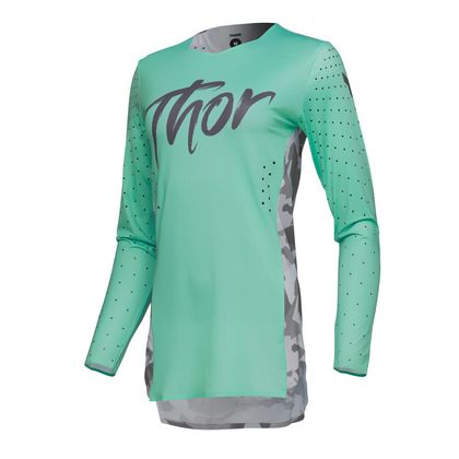 Maillot cross Thor SPORT SHADOW - FEMME 2025 - Bleu / Noir