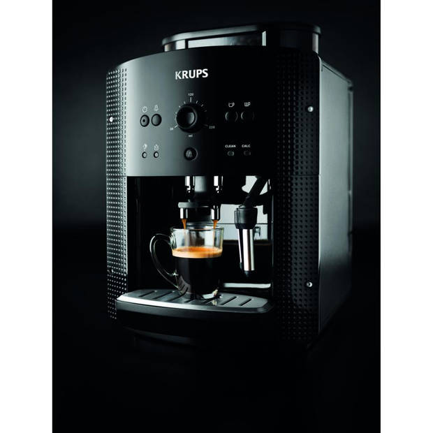 Krups volautomatische espressomachine Arabica EA810B zwart 1,7L