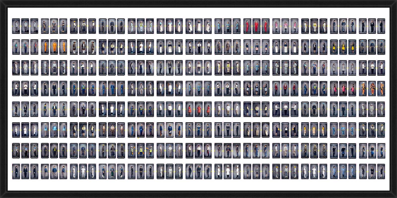 100 Proud Workers II by K-narf - Limited Edition. Edition of: 150. Signed.