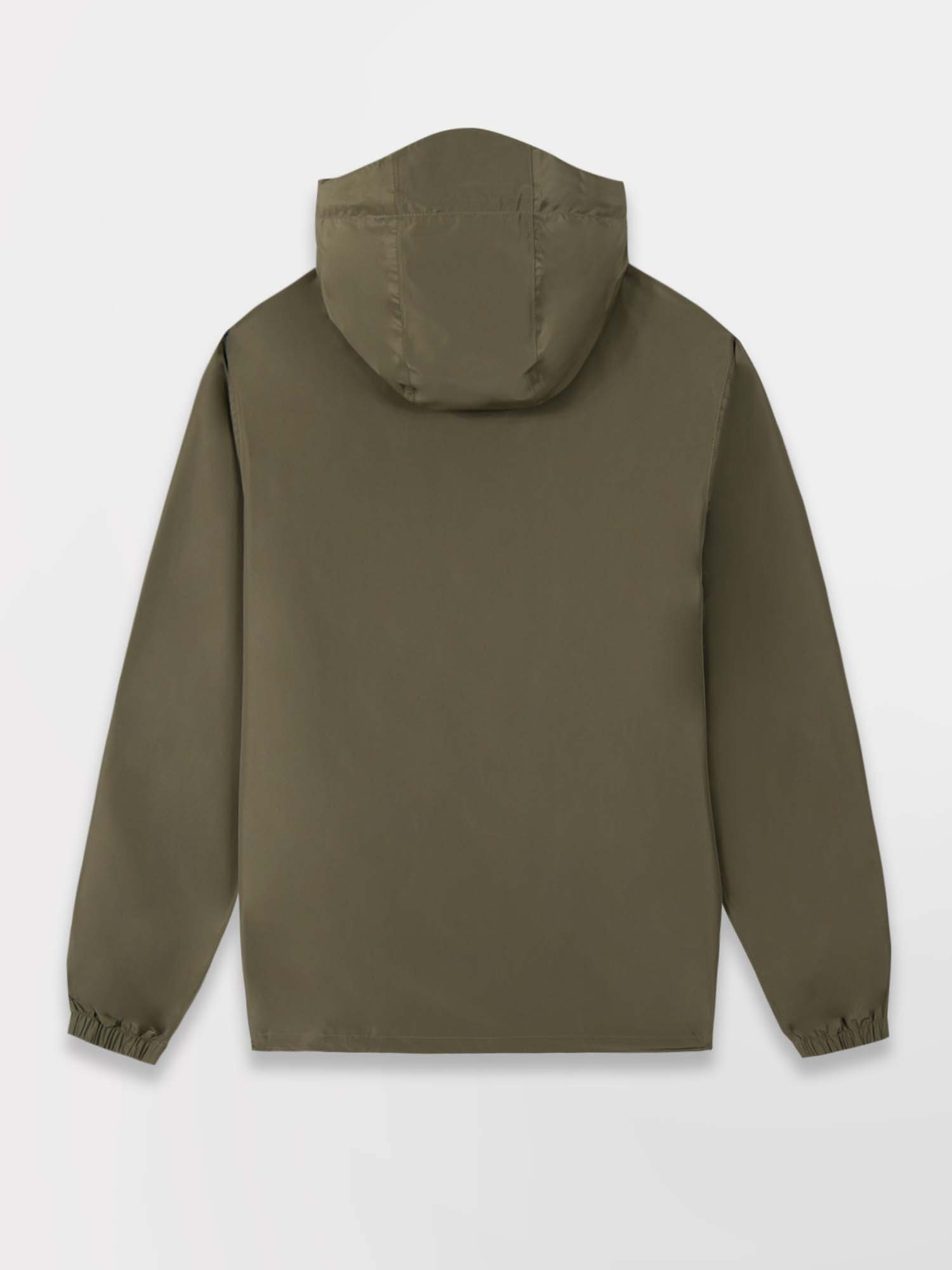Coupe-Vent Homme Imperméable A Capuche Kaki