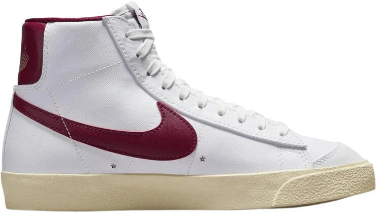 Nike blazer mid '77 se White/team red-muslin-mtlc gol