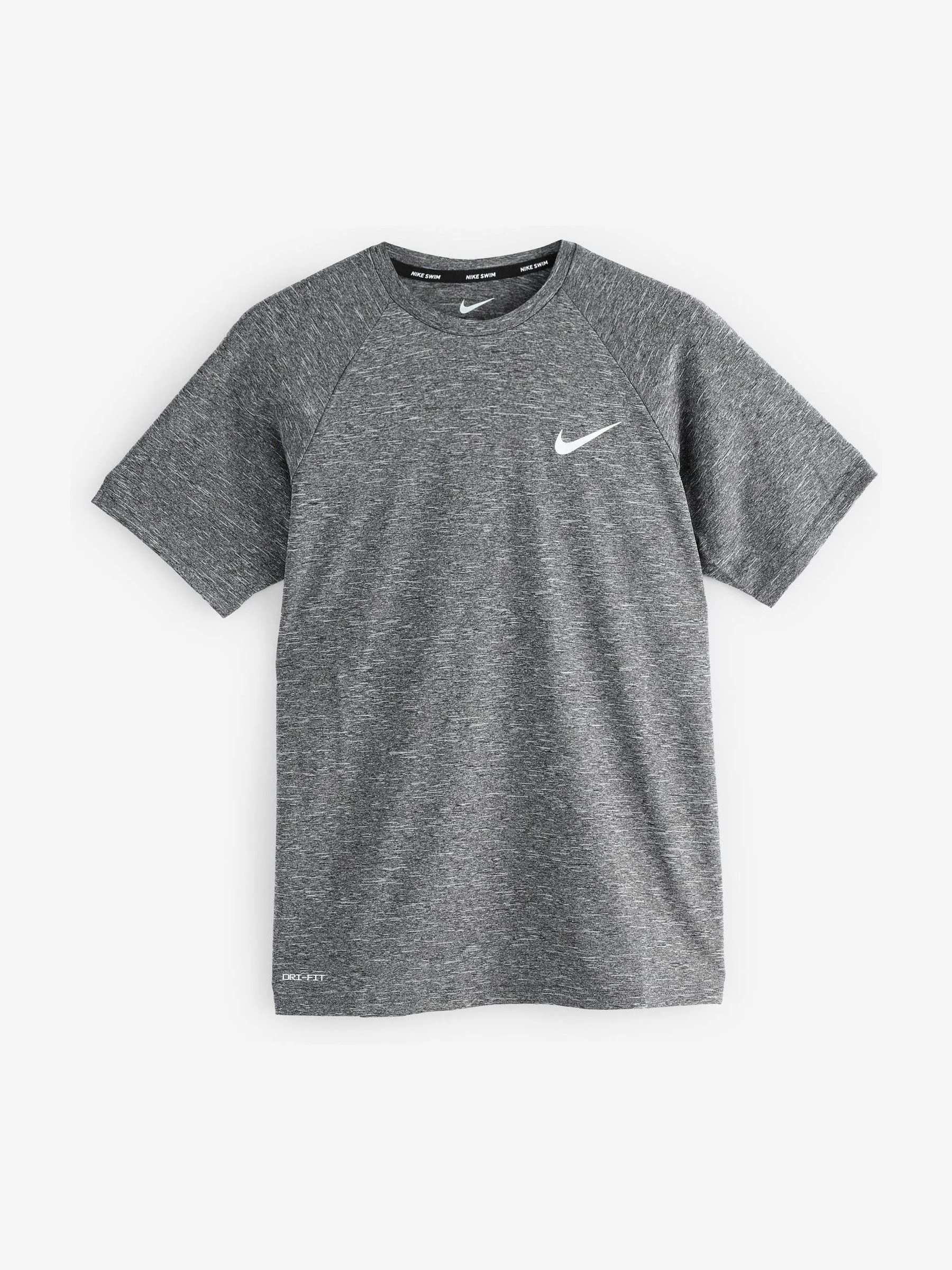 Zwart - Nike Hydroguard rash-shirt met korte mouwen