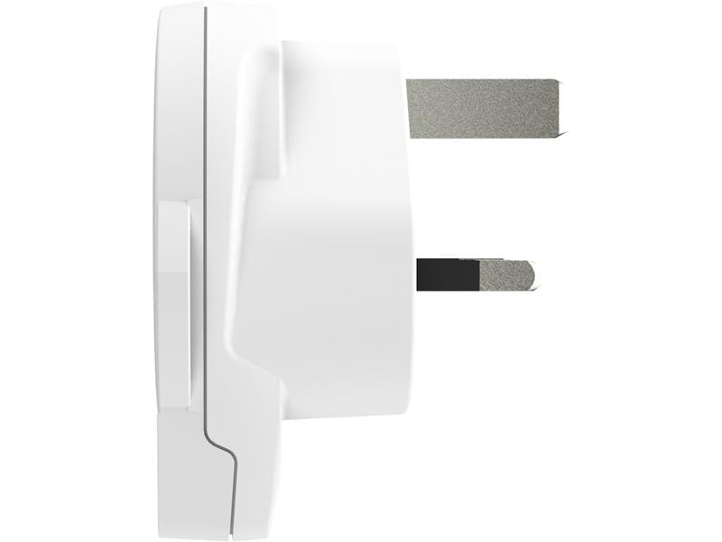 SKROSS Reiseadapter World UK mit USB Ladegerät Kompakter Reisestecker World zu Grossbritannien mit USB Ladeanschluss