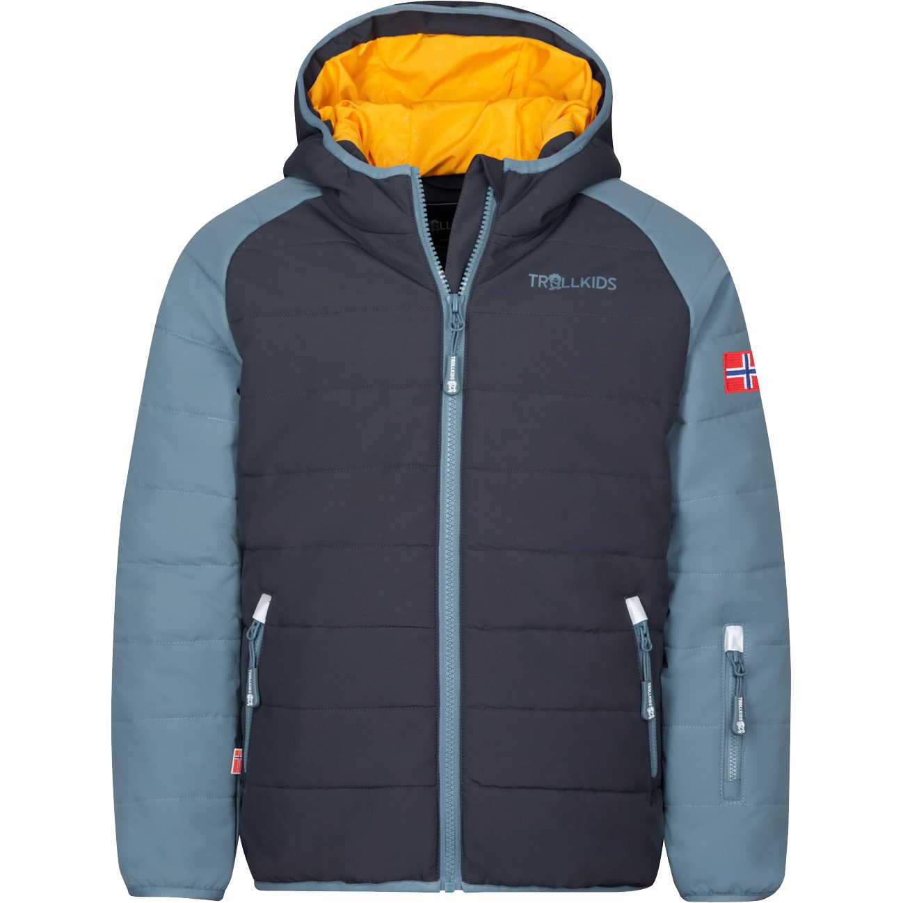 Trollkids Hafjell Pro Schneejacke Kinder steel blue