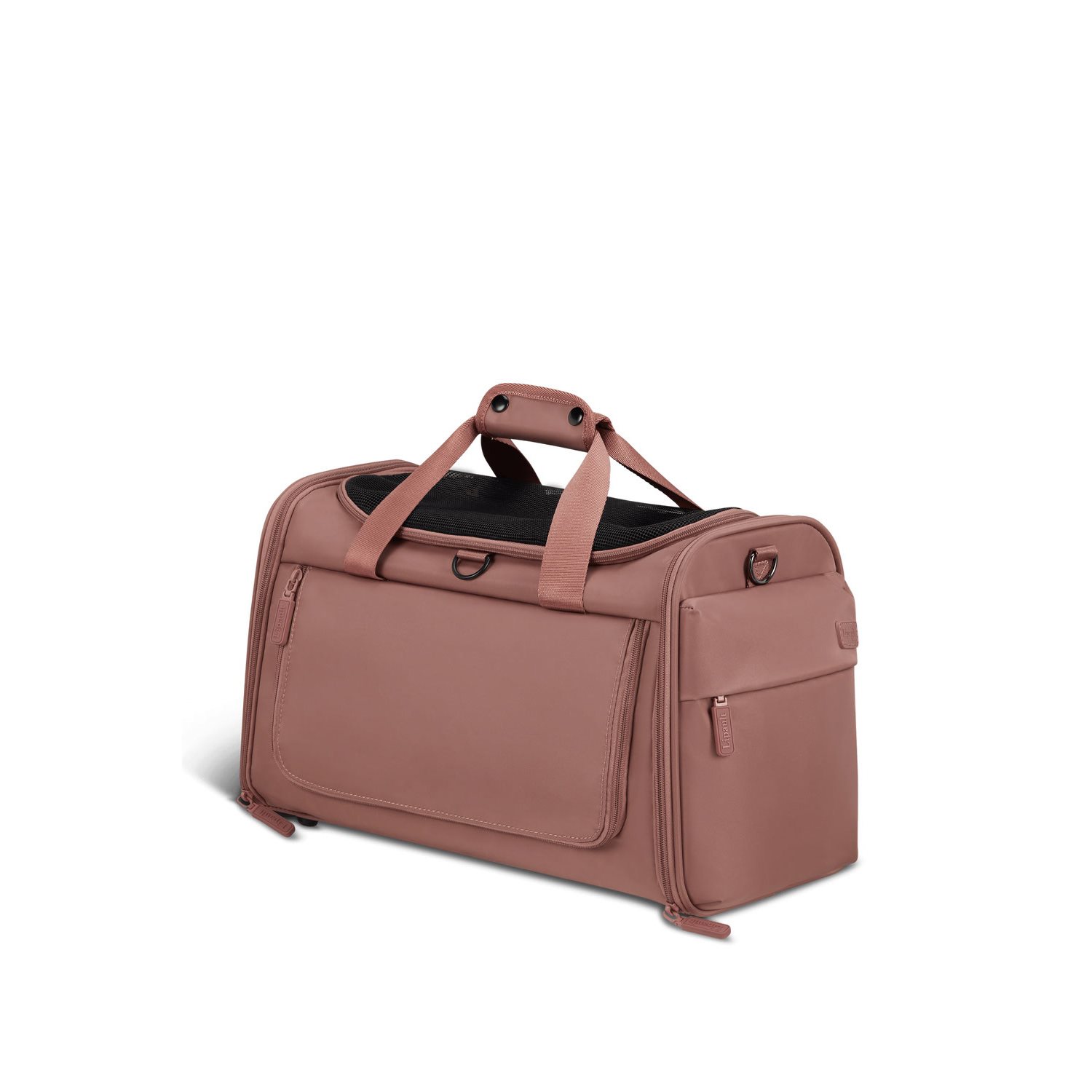 Lipault City Plume Pet Carrier rosewood