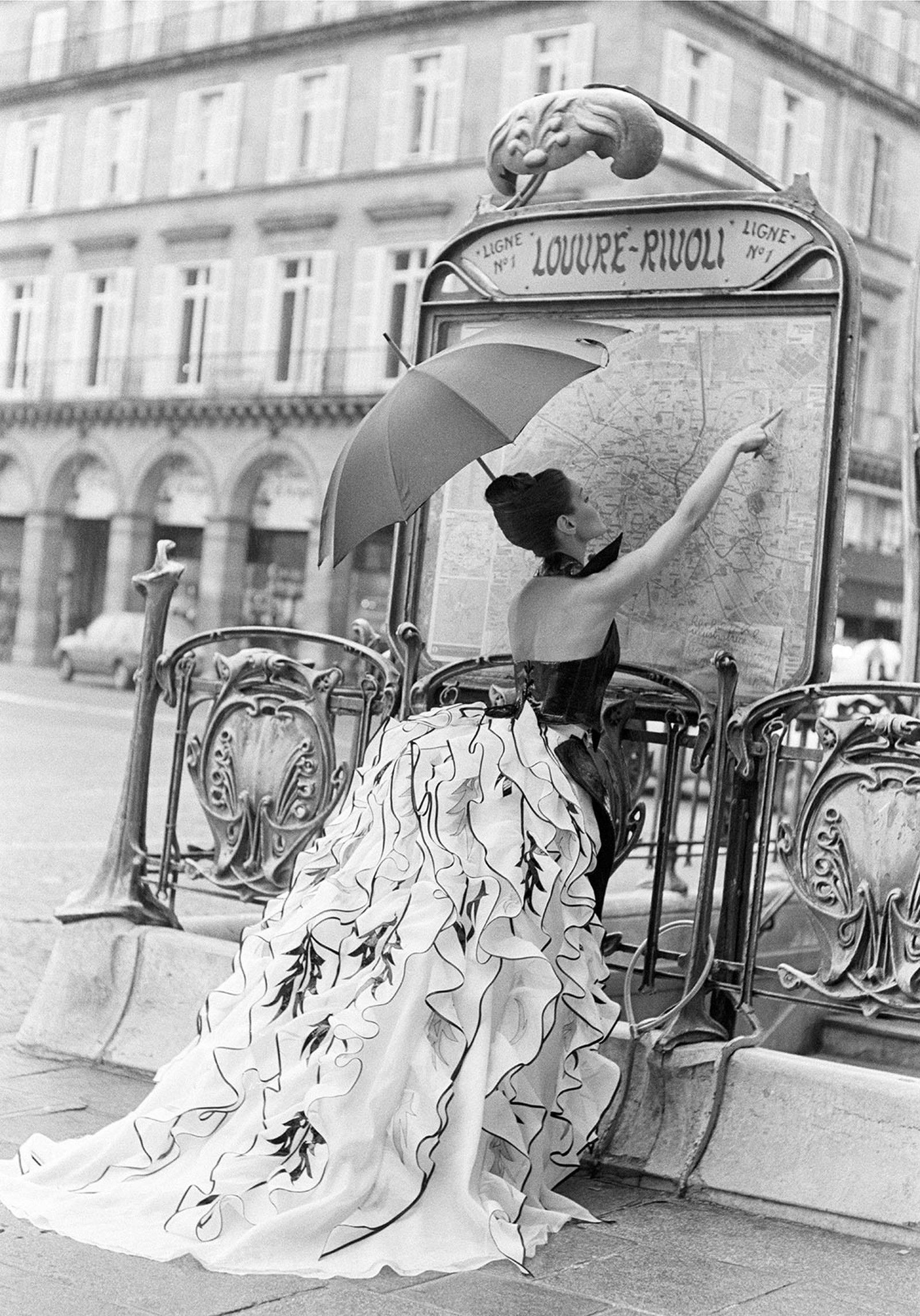 Paris Metro by Pamela Hanson | Trunk Archive - Limited Edition. Edition of: 150. Studio Stamp.