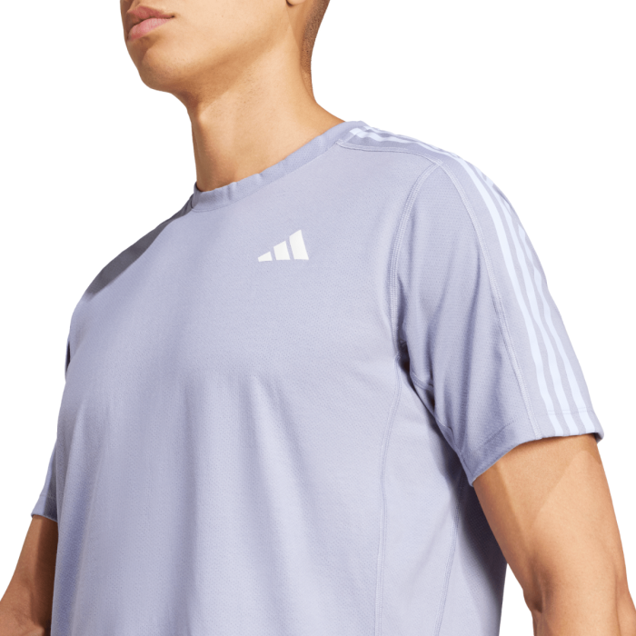 adidas Herre T-shirts Own The Run E 3S T-shirt Blå