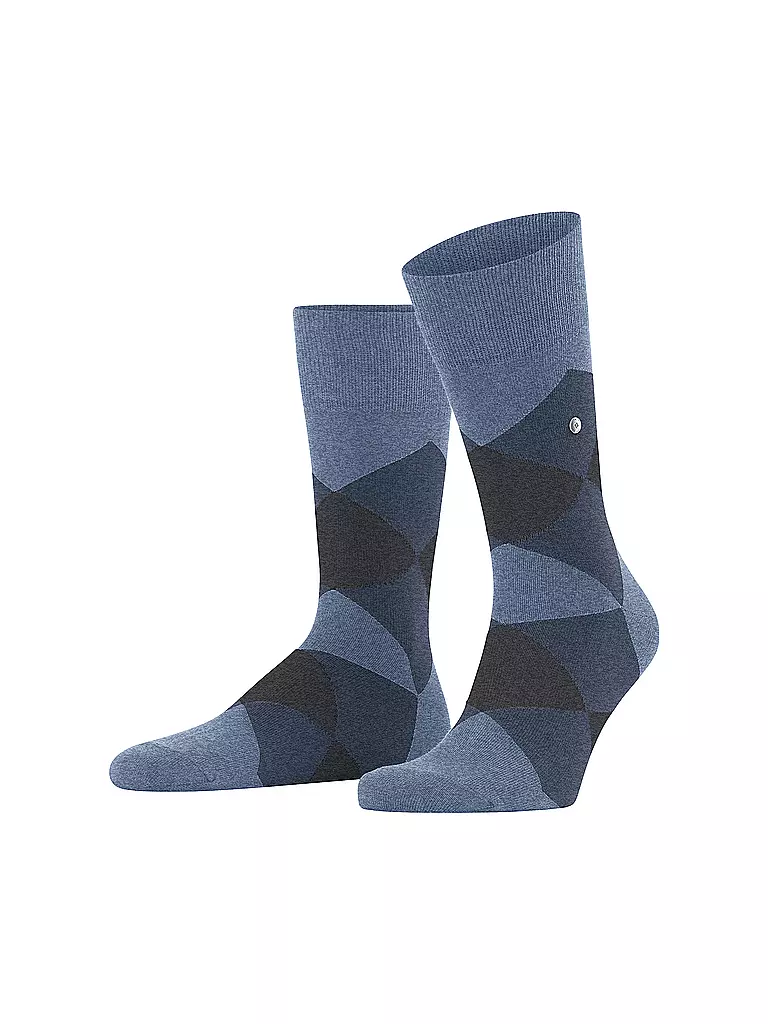 BURLINGTON Herren Socken CLYDE 40-46 light jeans blau