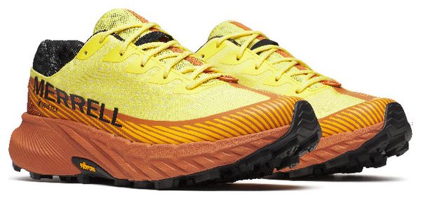 Chaussures de Trail Merrell Agility Peak 5 Gore-Tex Orange/Jaune Homme